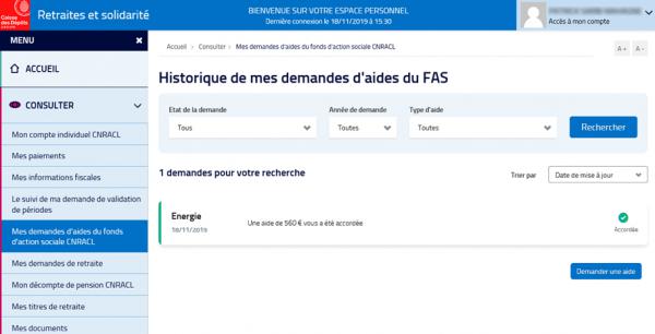 Je Demande En Ligne Une Aide Du Fonds D Action Sociale De La Cnracl Cnracl