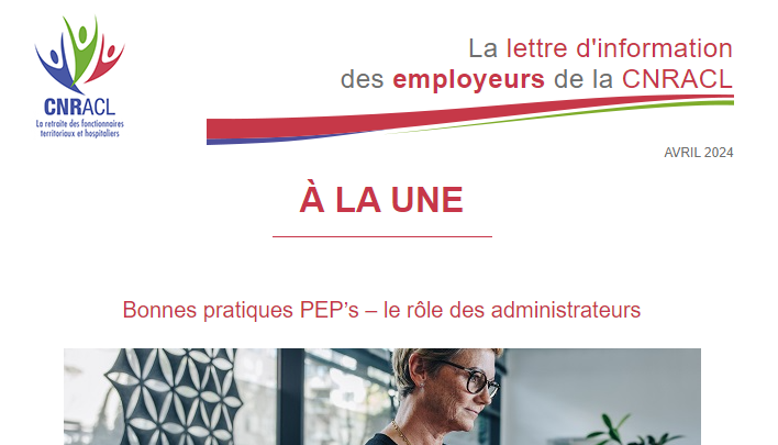 La lettre des employeurs du mois d'avril 2024 est en ligne