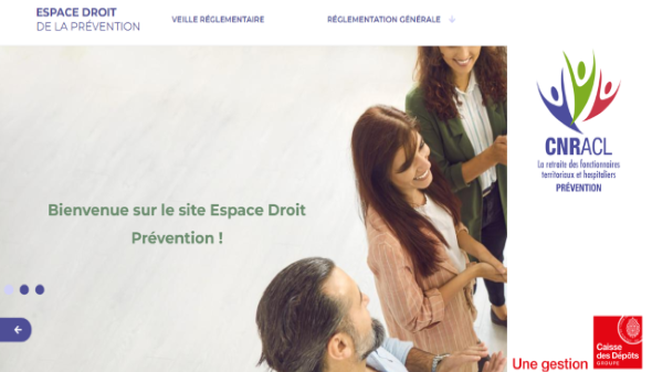 Nouveau site Espace droit de la prévention