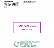 Rapport 2020 (données 2019) de l'ONVS sur les violences en milieu de santé