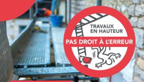 Affiche campagne Chutes de hauteur