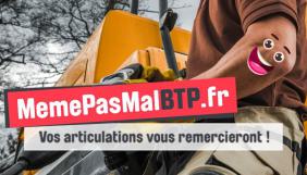 Prévention des TMS : Même pas mal BTP