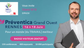 Le FNP de la CNRACL présent au salon Préventica à Rennes du 16 au 18 juin